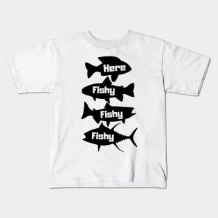 Here Fishy Kids T-Shirt